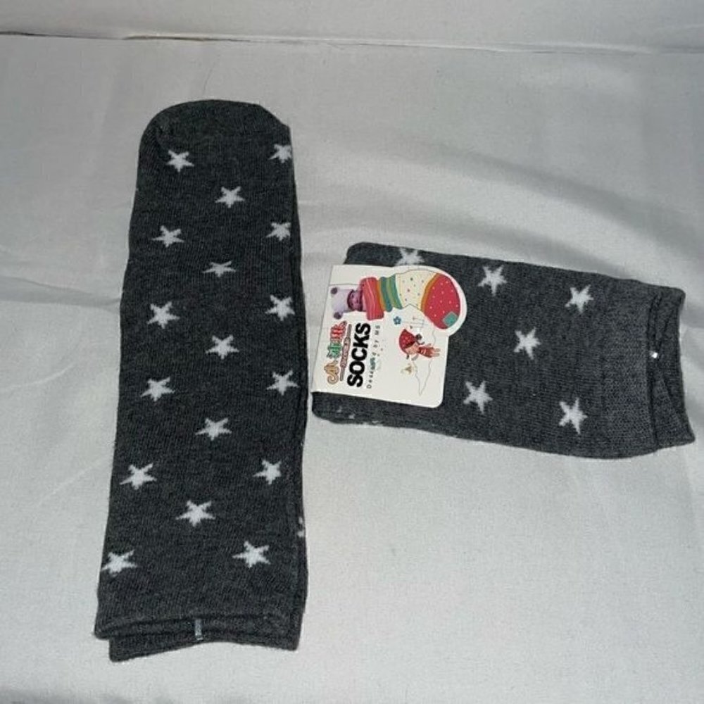 Toddler Socks Knee High Stars All over Printed Graphic Casual High Pull on Socks